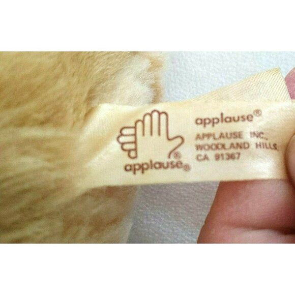 Vintage Applause Gopher  Plush 8" Go-pher It Dad Stuff Animal 1988 Golf NEW - Picture 7 of 8